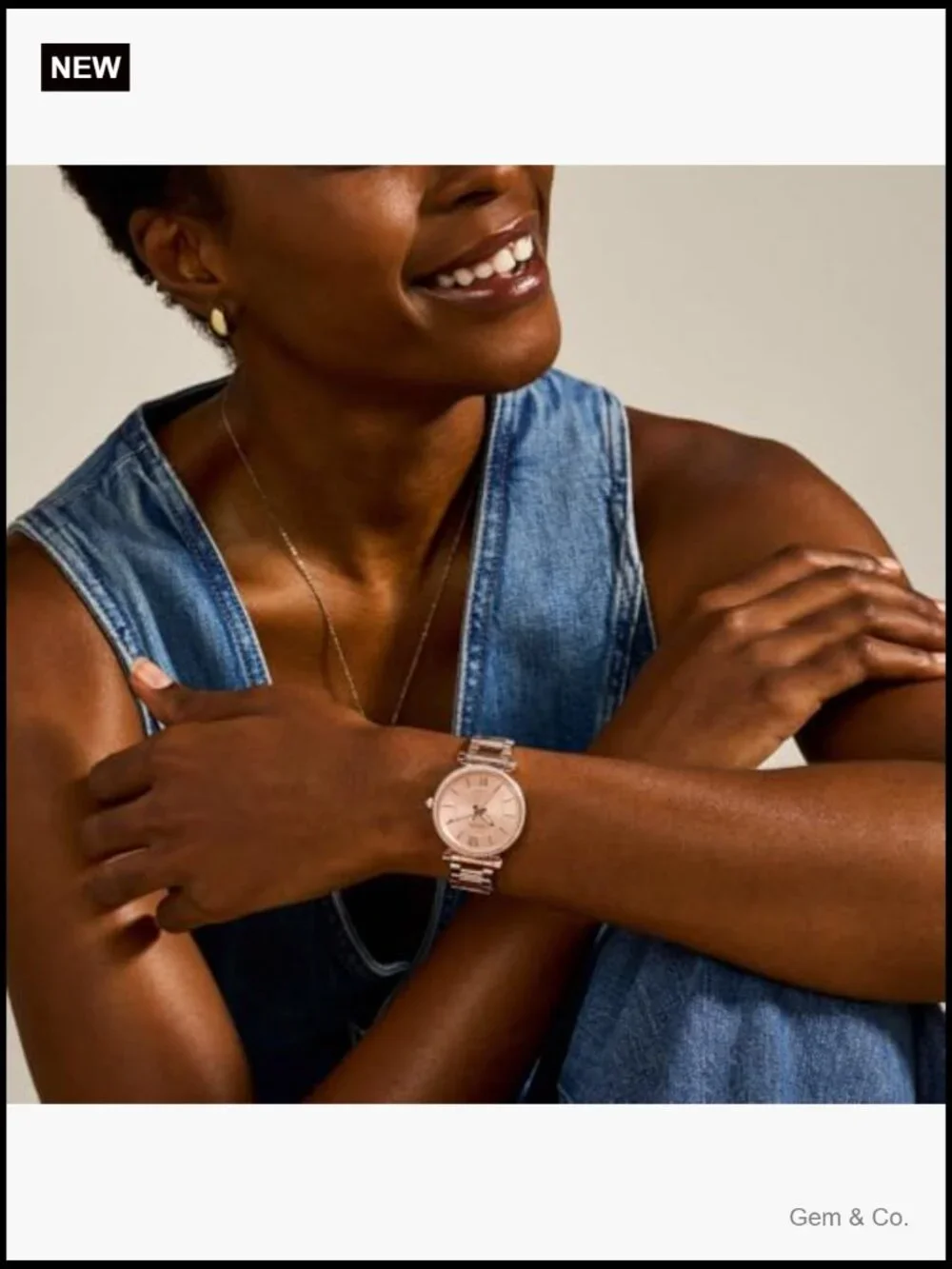 Fossil Women's Watch and Bracelet Set Carlie Three-Hand Stainless Steel